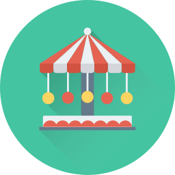 Merry go round icon