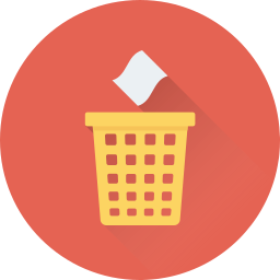 Paper bin icon