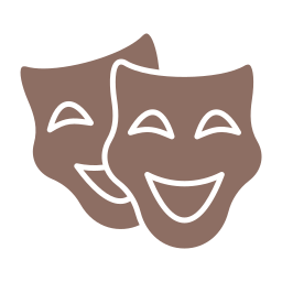 Theater masks icon