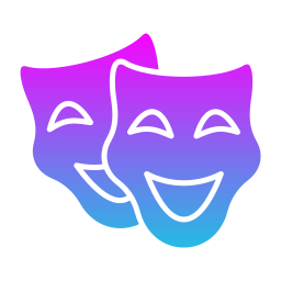 Театральные маски иконка