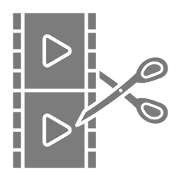 montaggio cinematografico icona