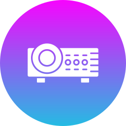 Video projector icon