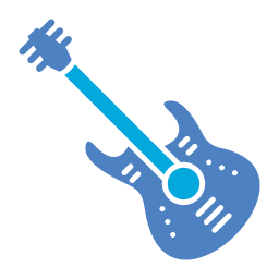 guitarra icono