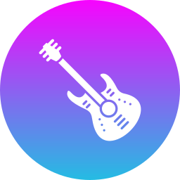 guitarra icono