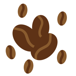 Coffee bean icon