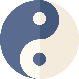 yin yang ikona