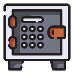 Safe box icon