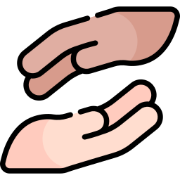 helpende hand icoon