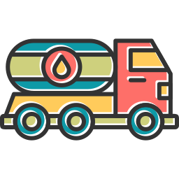 camion pétrolier Icône