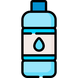 bottiglia d'acqua icona