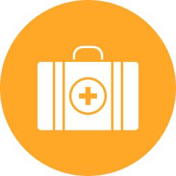 First aid kit icon