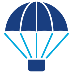 Air balloon icon