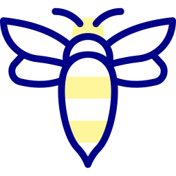 abeja icono