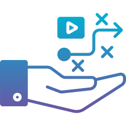 stratégie de contenu Icône