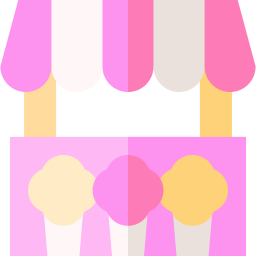 Flower shop icon