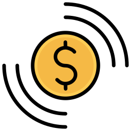 Digital money icon