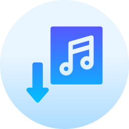 Music download icon