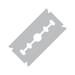 Razor blade icon