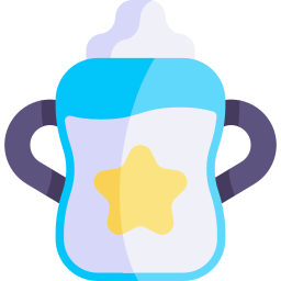 Baby bottle icon