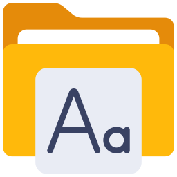 フォントファイル icon