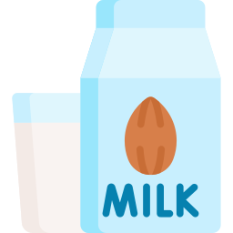 Almond milk icon