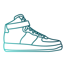 scarpa da ginnastica icona