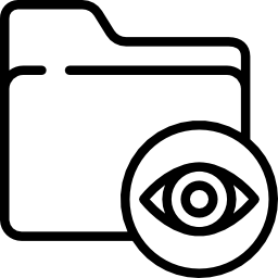 carpeta icono