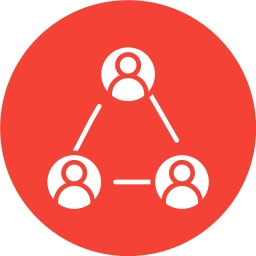 red social icono