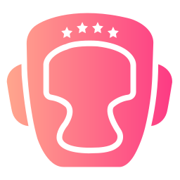 casco de boxeo icono