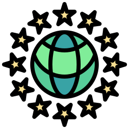 rete globale icona