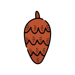 Pine cone icon