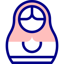 Матрешка иконка
