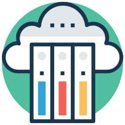 cloud-bibliotheek icoon
