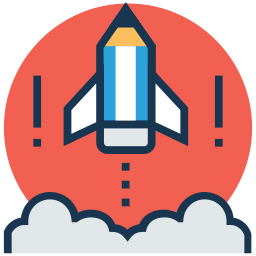 Rocket science icon