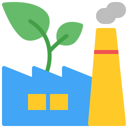 grüne fabrik icon