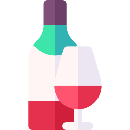 vin rouge Icône
