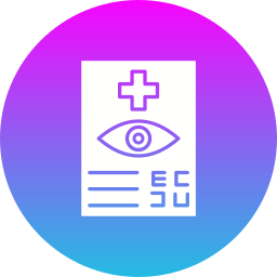 Eye test icon