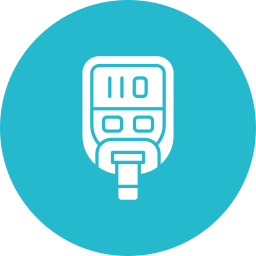 Diabetes test icon