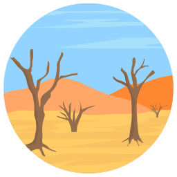 deserto Ícone