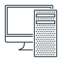 Computer tower icon