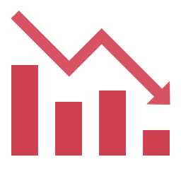 Downtrend icon