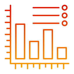 Chart bars icon