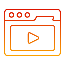 Video play icon