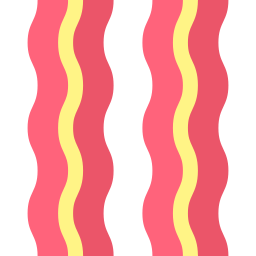 bacon Icône