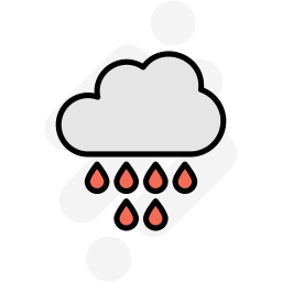 Rain drop icon