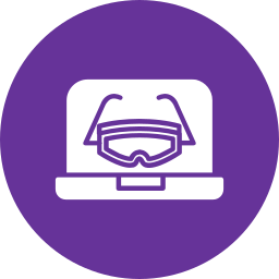 Ar glasses icon