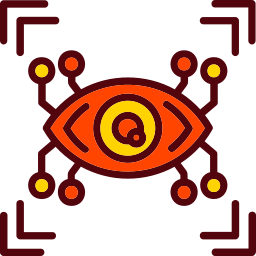 oeil cyber Icône