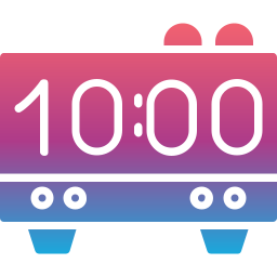 Digital clock icon