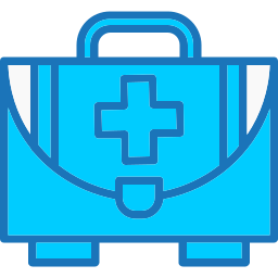 First aid kit icon