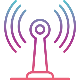 Radio antenna icon